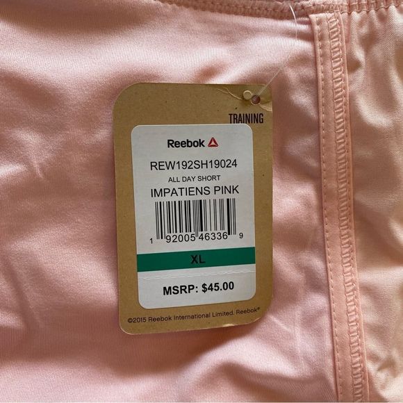 Reebok • Performance All Day Slim Shorts in Pink - Picture 6 of 12